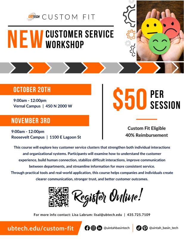 Customer Service Training — UBTech Vernal