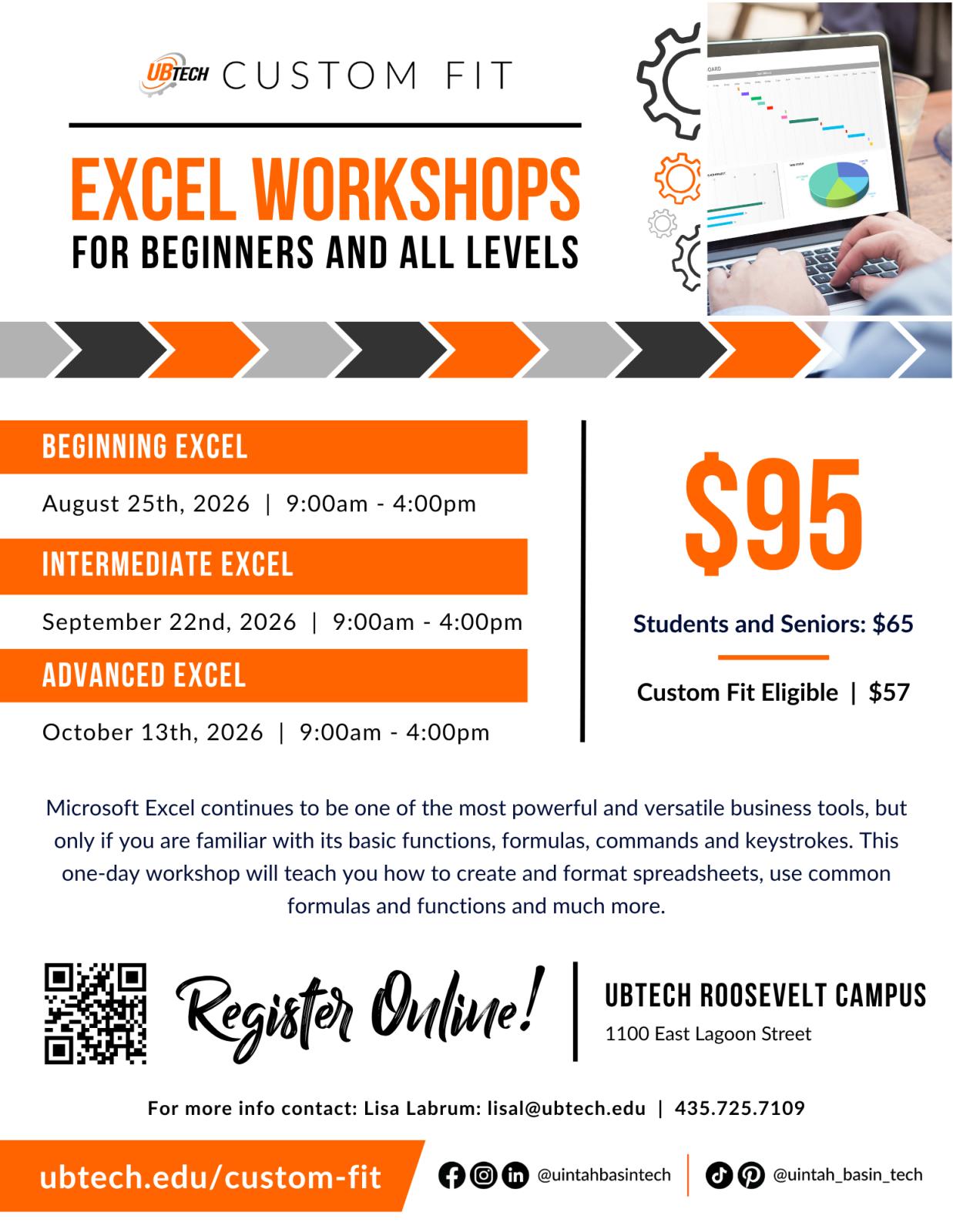 Excel — Beginning